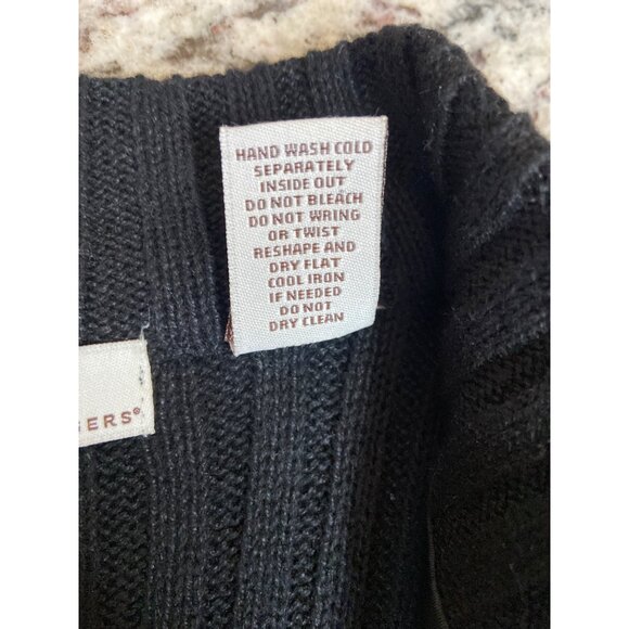 Kim Rogers Womens XL Leopard Print Faux Fur Zip Vest Ribbed Knit Back - Picture 4 of 8